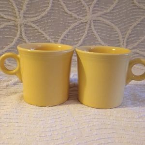 Fiestaware Fiesta Yellow Coffee Mugs, set of 2
